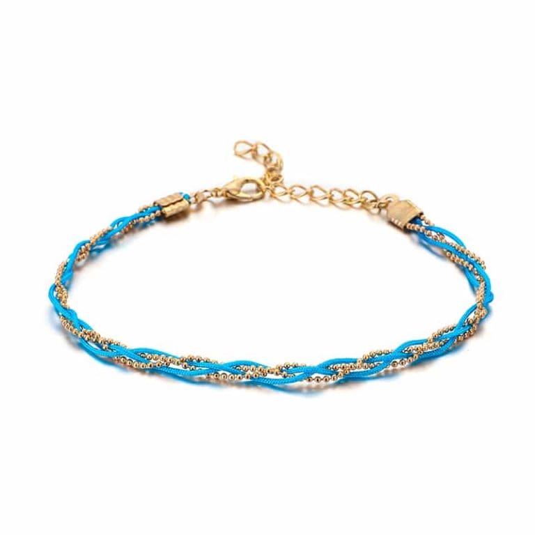 Nami Lot De 2 Bracelets De Cheville Coquillages – Bijoux Boho Surfeuse Réglables, Unisexe